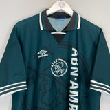 1995/96 AJAX AWAY SHIRT (L) UMBRO