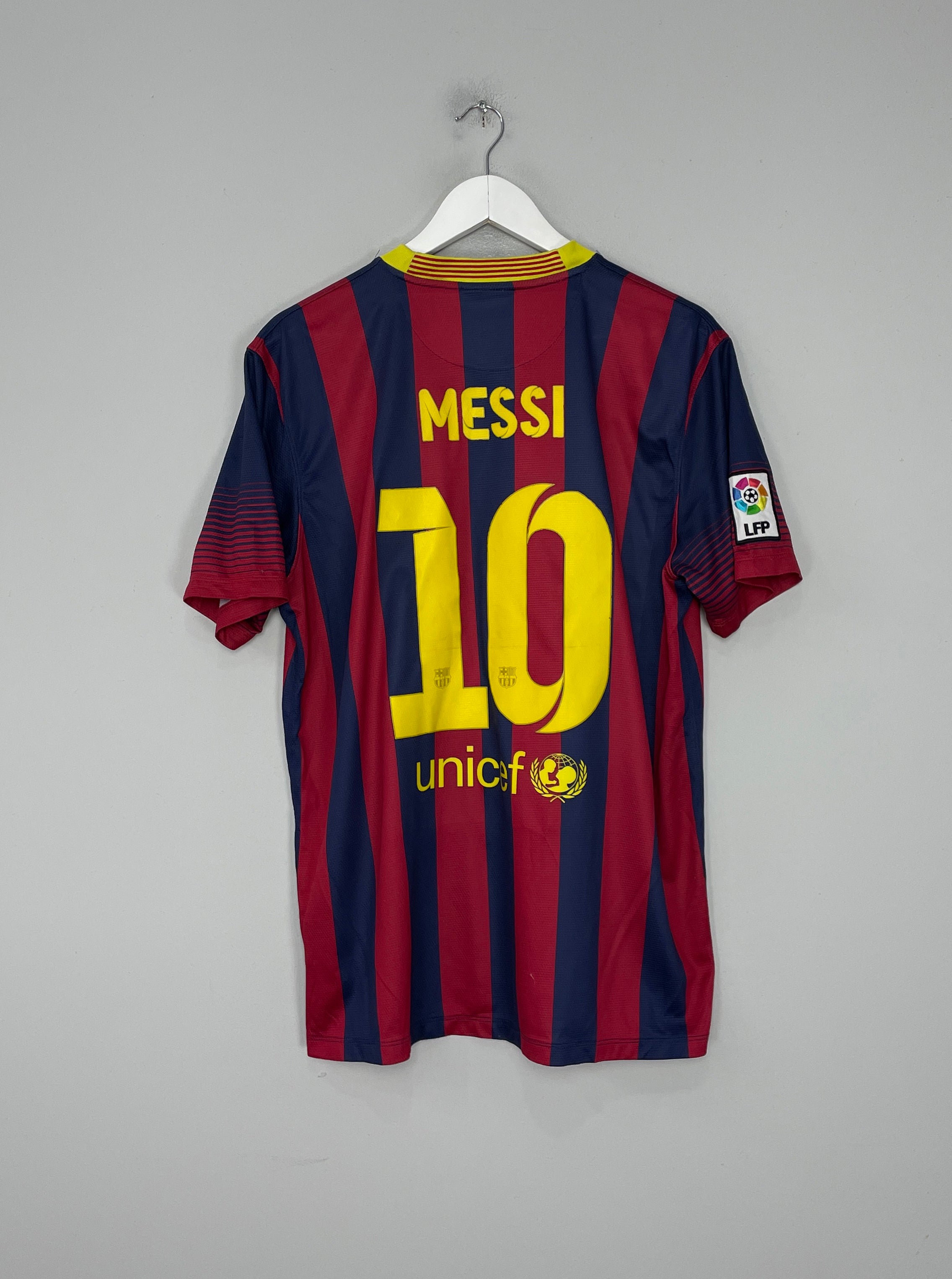 2013/14 BARCELONA MESSI #10 HOME SHIRT (L) NIKE