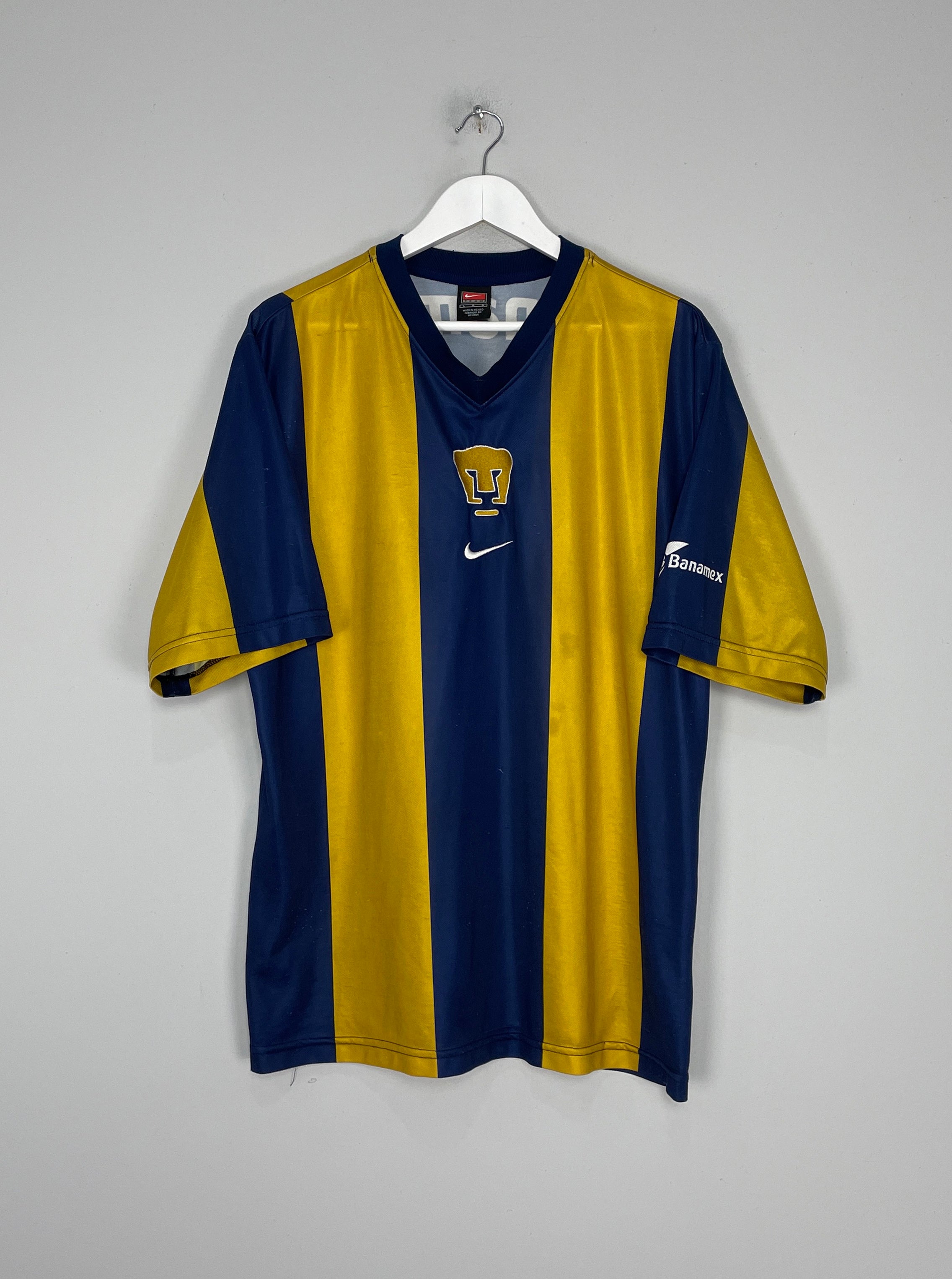 2000/01 UNAM PUMAS AWAY SHIRT (L) NIKE