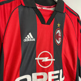 1998/00 AC MILAN BOBAN #10 *CENTENARY* HOME SHIRT (M) ADIDAS