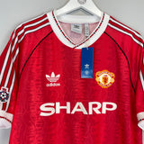 1990/92 MANCHESTER UNITED #10 *BNWT* ADIDAS ORIGINALS HOME SHIRT (XL) ADIDAS