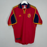 2000/02 SPAIN HOME SHIRT (XL) ADIDAS