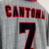 1995/96 MANCHESTER UNITED CANTONA #7 AWAY SHIRT (XL) UMBRO