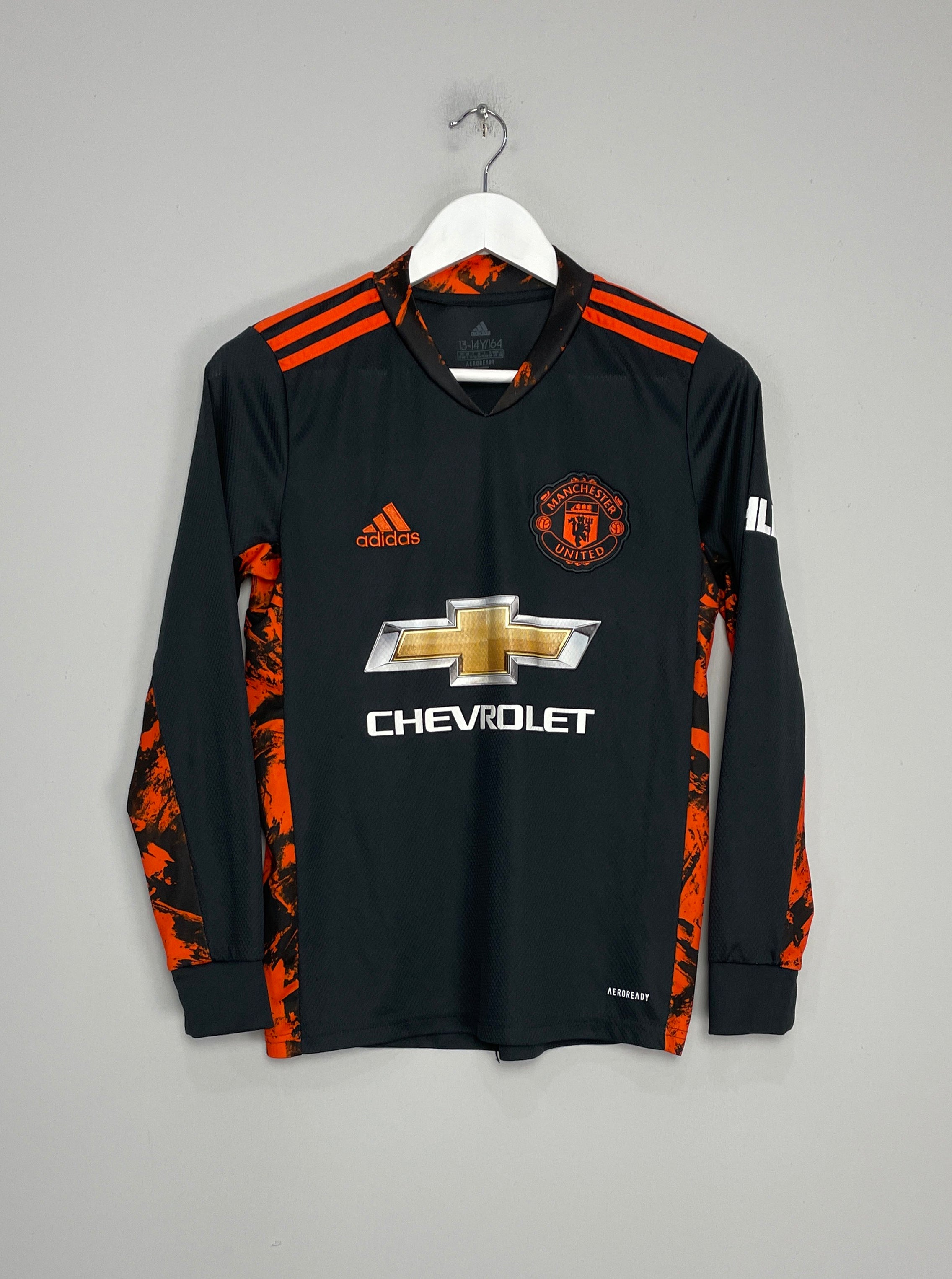 2020/21 MANCHESTER UNITED GK SHIRT (L.KIDS) ADIDAS