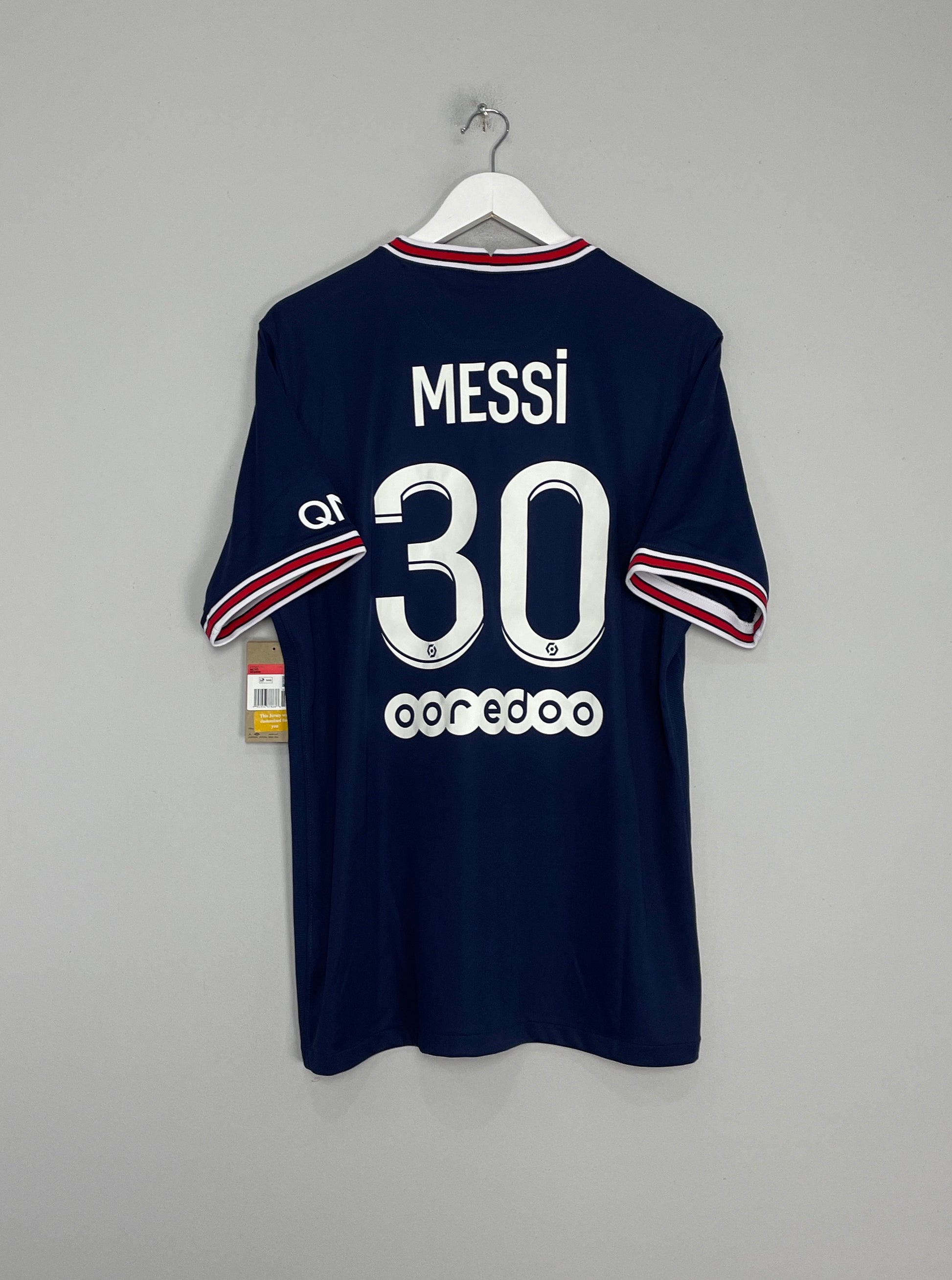 Youth Messi #30 PSG Jersey Kit 2021/22 Home