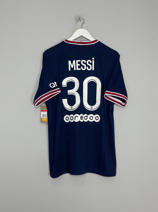 Messi 30 Paris Saint-Germain (PSG) 21/22 Fourth Jersey by Nike - JerseyOcean