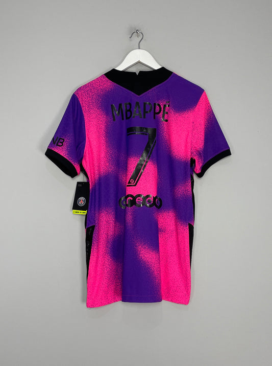 PSG JERSEY 2020-21 MBAPPE Vapor Match Version Football Shirt