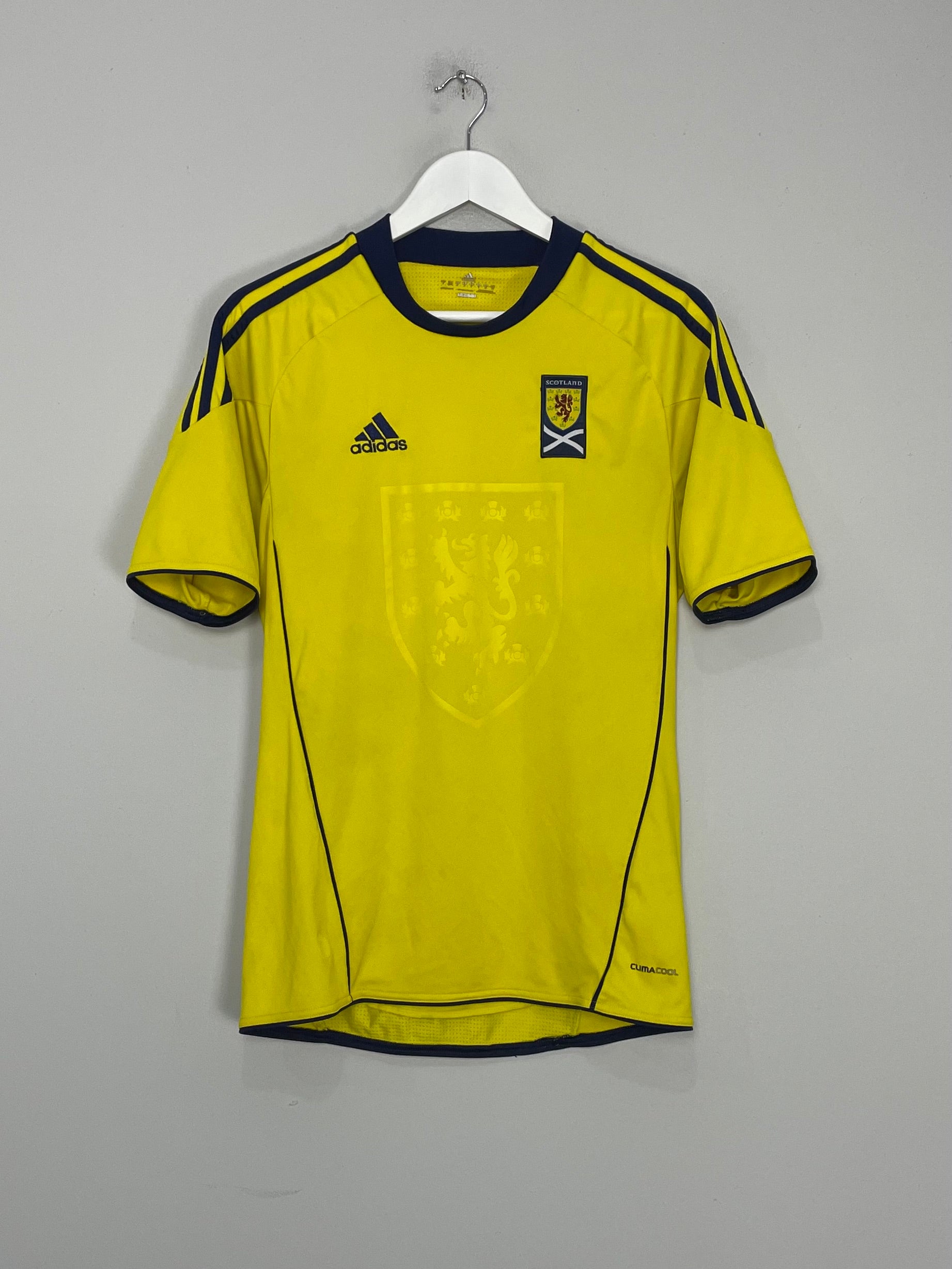 2010/11 SCOTLAND AWAY SHIRT (S) ADIDAS