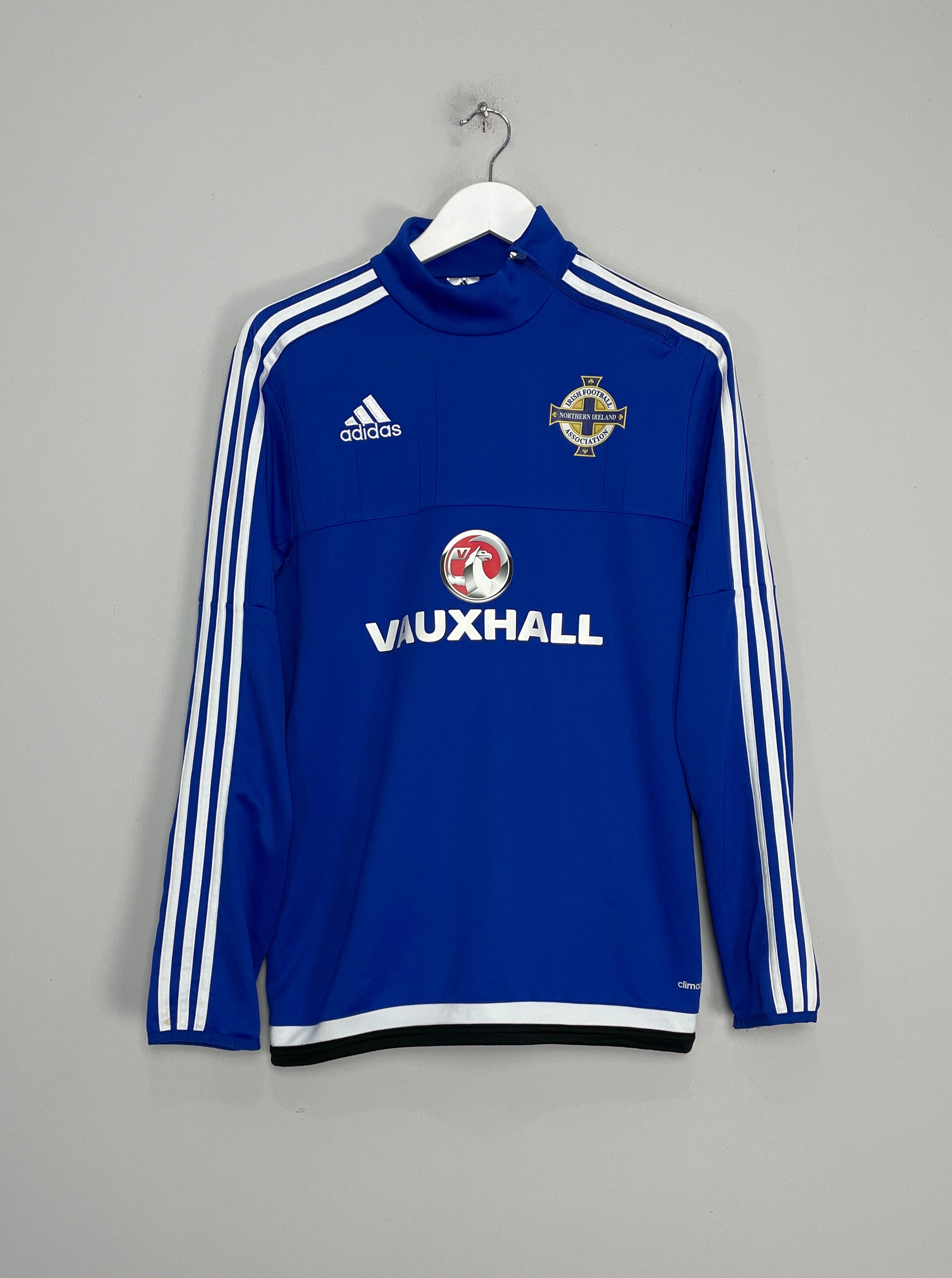 2016/17 NORTHERN IRELAND 1.4 ZIP TRAINING TOP (M) ADIDAS