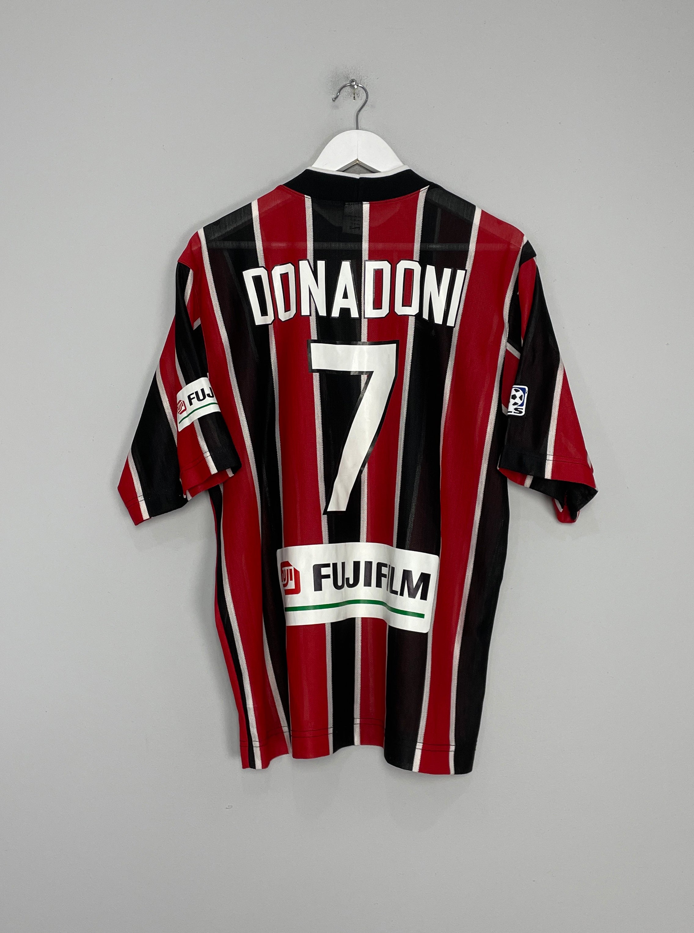 1996/97 METRO STARS DONADONI #7 HOME SHIRT (M) NIKE