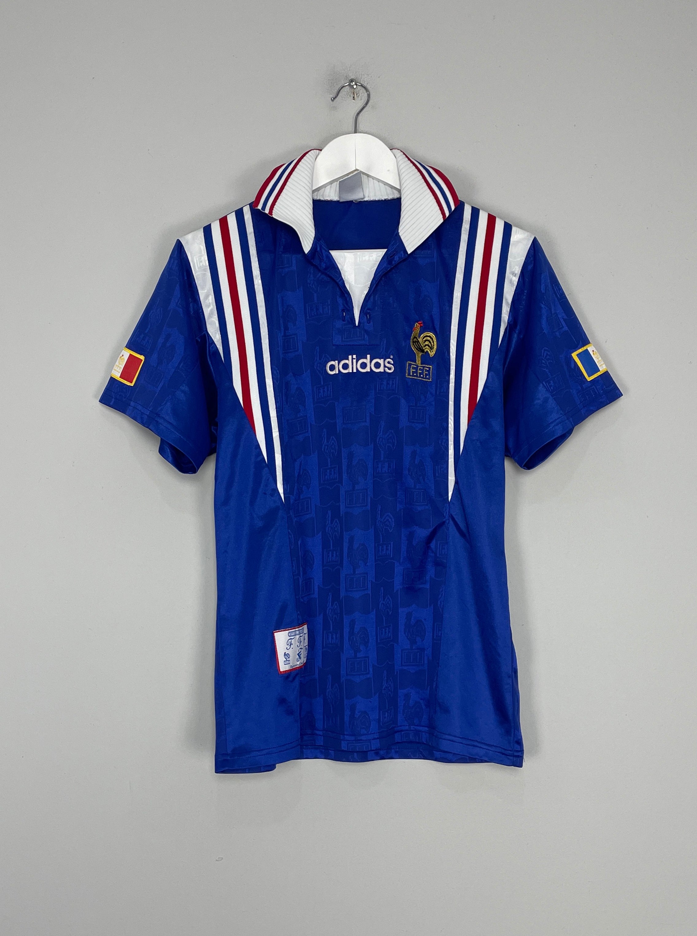 1996/98 FRANCE HOME SHIRT (S) ADIDAS