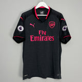 2017/18 ARSENAL MERTESACKER #4 AWAY SHIRT (XL) PUMA