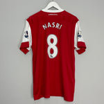 2010/11 ARSENAL NASRI #8 HOME SHIRT (XL) NIKE