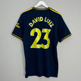 2019/20 ARSENAL DAVID LUIZ #23 *AUTHENTIC* THIRD SHIRT (XL) ADIDAS