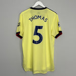 2021/22 ARSENAL THOMAS #5 *AUTHENTIC* AWAY SHIRT (L) ADIDAS