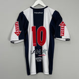 2009 ALIANZA LIMA #10 HOME SHIRT (M) MARATHON