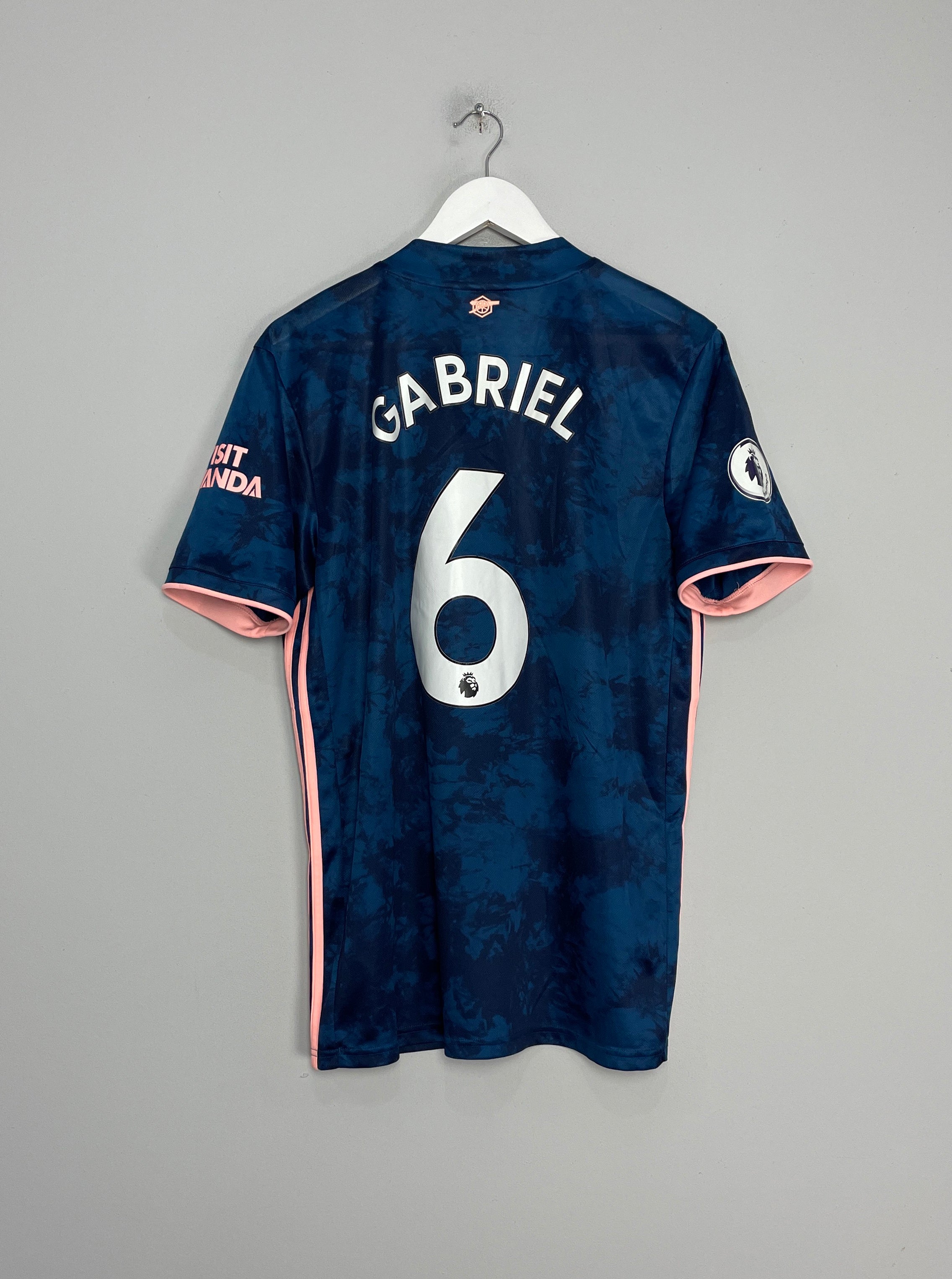 2020/21 ARSENAL GABRIEL #6 THIRD SHIRT (L) ADIDAS