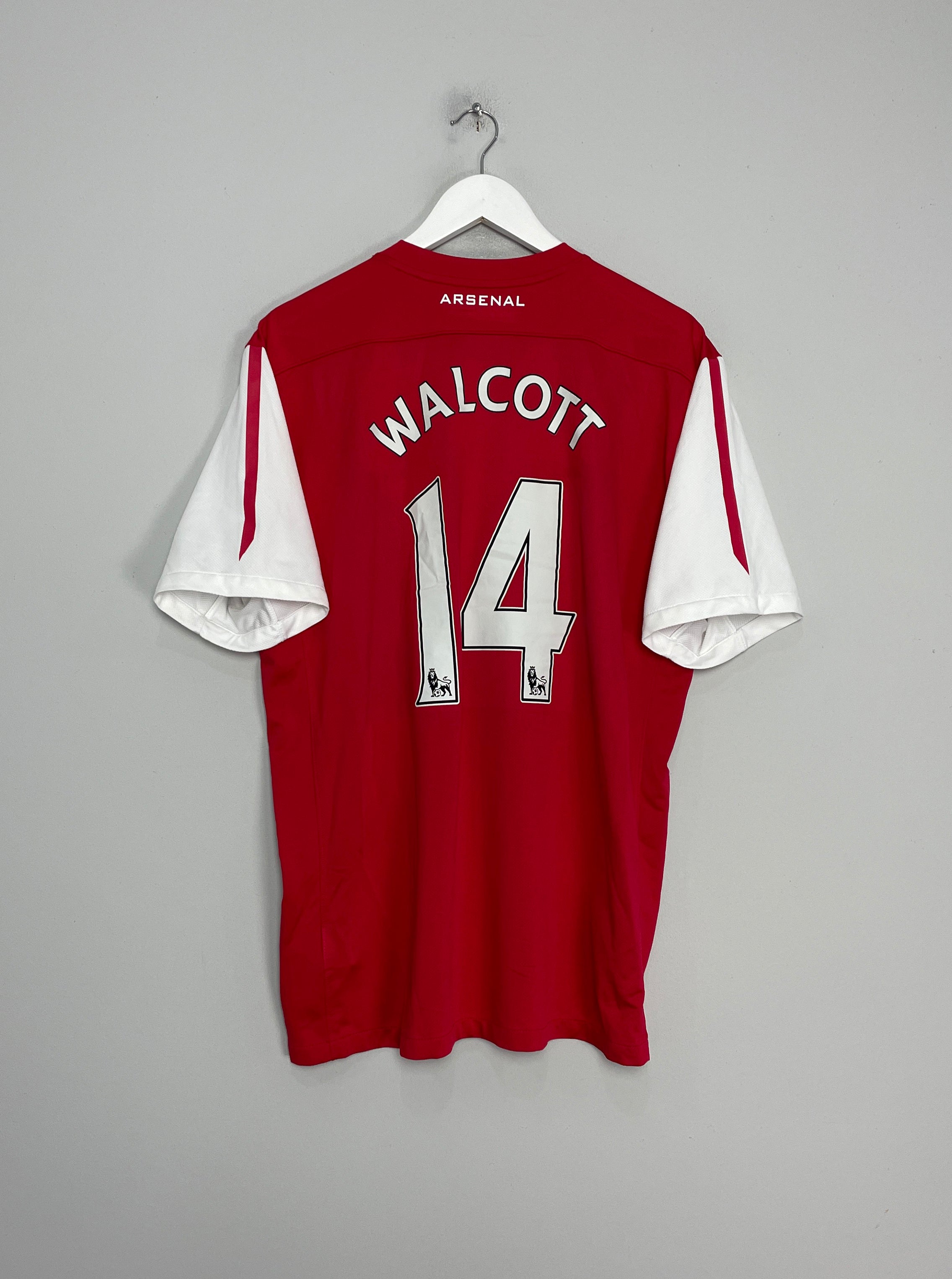 2011/12 ARSENAL WALCOTT #14 HOME SHIRT (XL) NIKE