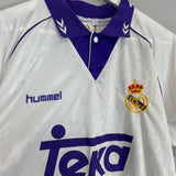 1993/94 REAL MADRID HOME SHIRT (M) HUMMEL