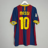 2010/11 BARCELONA MESSI #10 HOME SHIRT (XL) NIKE