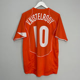 2004/06 NETHERLANDS V.NISTELROOY #10 HOME SHIRT (M) NIKE