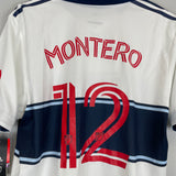 2019/20 VANCOUVER WHITECAPS MONTERO #12 *BNWT* AUTHENTIC HOME SHIRT (L) ADIDAS