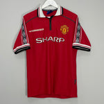 1998/00 MANCHESTER UNITED HOME SHIRT (L) UMBRO