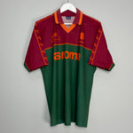 1995/96 ROMA TRAINING SHIRT (M) ASICS