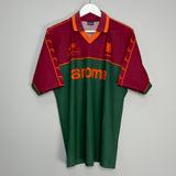 1995/96 ROMA TRAINING SHIRT (M) ASICS