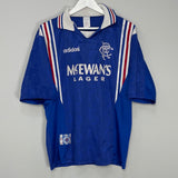 1996/97 RANGERS HOME SHIRT (L) ADIDAS