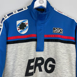 1990/91 SAMPDORIA 1/4 ZIP (M) ASICS