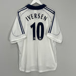 1999/01 TOTTENHAM IVERSEN #10 HOME SHIRT (XL) ADIDAS