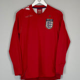 2006/08 ENGLAND L/S AWAY SHIRT (S) UMBRO