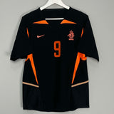 2002/04 NETHERLANDS V.NISTELROOY #9 AWAY SHIRT (S) NIKE