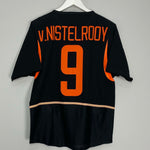 2002/04 NETHERLANDS V.NISTELROOY #9 AWAY SHIRT (S) NIKE