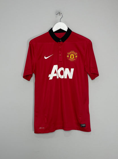 2013/14 MANCHESTER UNITED ROONEY #10 HOME SHIRT (M) NIKE