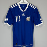 2010/11 ARGENTINA AWAY SHIRT (M) ADIDAS