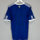 2010/11 ARGENTINA AWAY SHIRT (M) ADIDAS