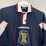 1996/98 SCOTLAND HOME SHIRT (XL) UMBRO