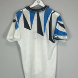 1991/92 INTER MILAN AWAY SHIRT (M) UMBRO