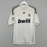 2009/10 REAL MADRID RONALDO #9 HOME SHIRT (L) ADIDAS