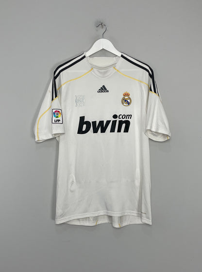 2009/10 REAL MADRID RONALDO #9 HOME SHIRT (L) ADIDAS