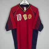 1998/99 SPAIN RAUL #7 *BNWT* HOME SHIRT (L) ADIDAS