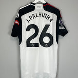 2023/24 FULHAM PALHINHA #26 *MATCH ISSUE* HOME SHIRT (L) ADIDAS