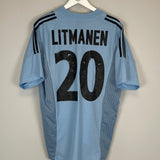 2002/03 AJAX LITMANEN #20 AWAY SHIRT (L) ADIDAS