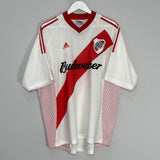 2002/04 RIVER PLATE HOME SHIRT (XL) ADIDAS