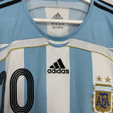 2006/08 ARGENTINA RIQUELME #10 HOME SHIRT (XL) ADIDAS