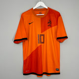 2012/13 NETHERLANDS SNEIJDER #10 HOME SHIRT (XL) NIKE