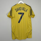 2008/10 SPAIN DAVID VILLA #7 AWAY SHIRT (XL) ADIDAS