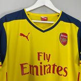 2014/15 ARSENAL CAZORLA #19 AWAY SHIRT (XL) PUMA